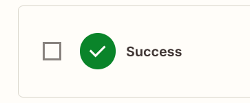 Successful Test Result